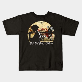 Classic Photo Mugen & Jin Comedy Japanese Anime Kids T-Shirt